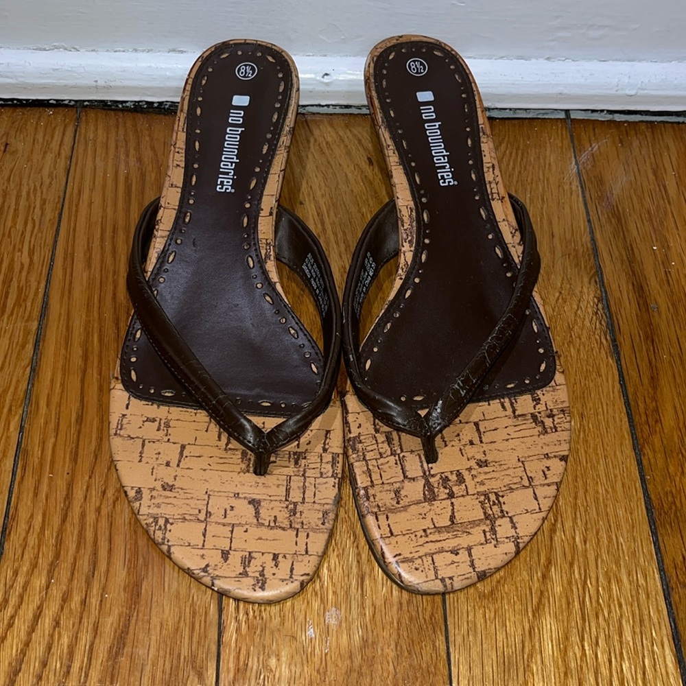 No Boundaries Small Heeled Sandal